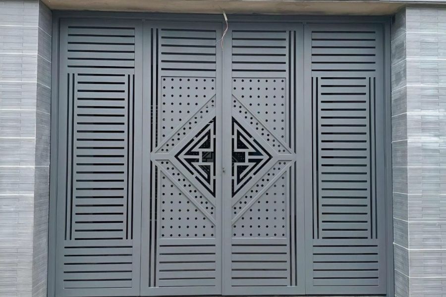 Cổng sắt cho biệt thự