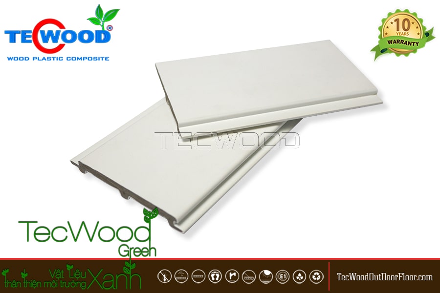 Tấm ốp phủ hai lớp ASA màu trắng