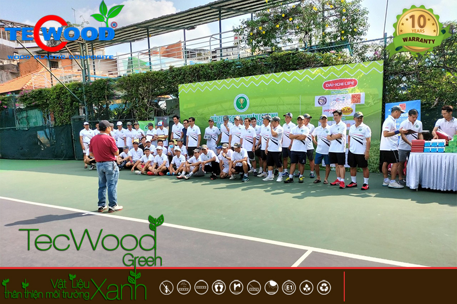 Tecwood - Nhà tài trợ kim cương giải tennis Lan Anh
