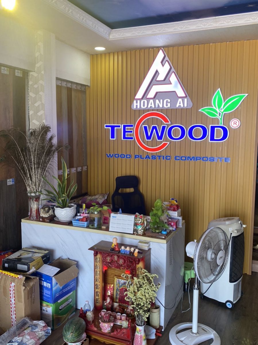chi nhánh gỗ nhựa TecWood tại Phan Thiết