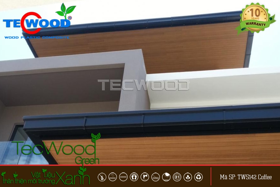 Trần gỗ composite