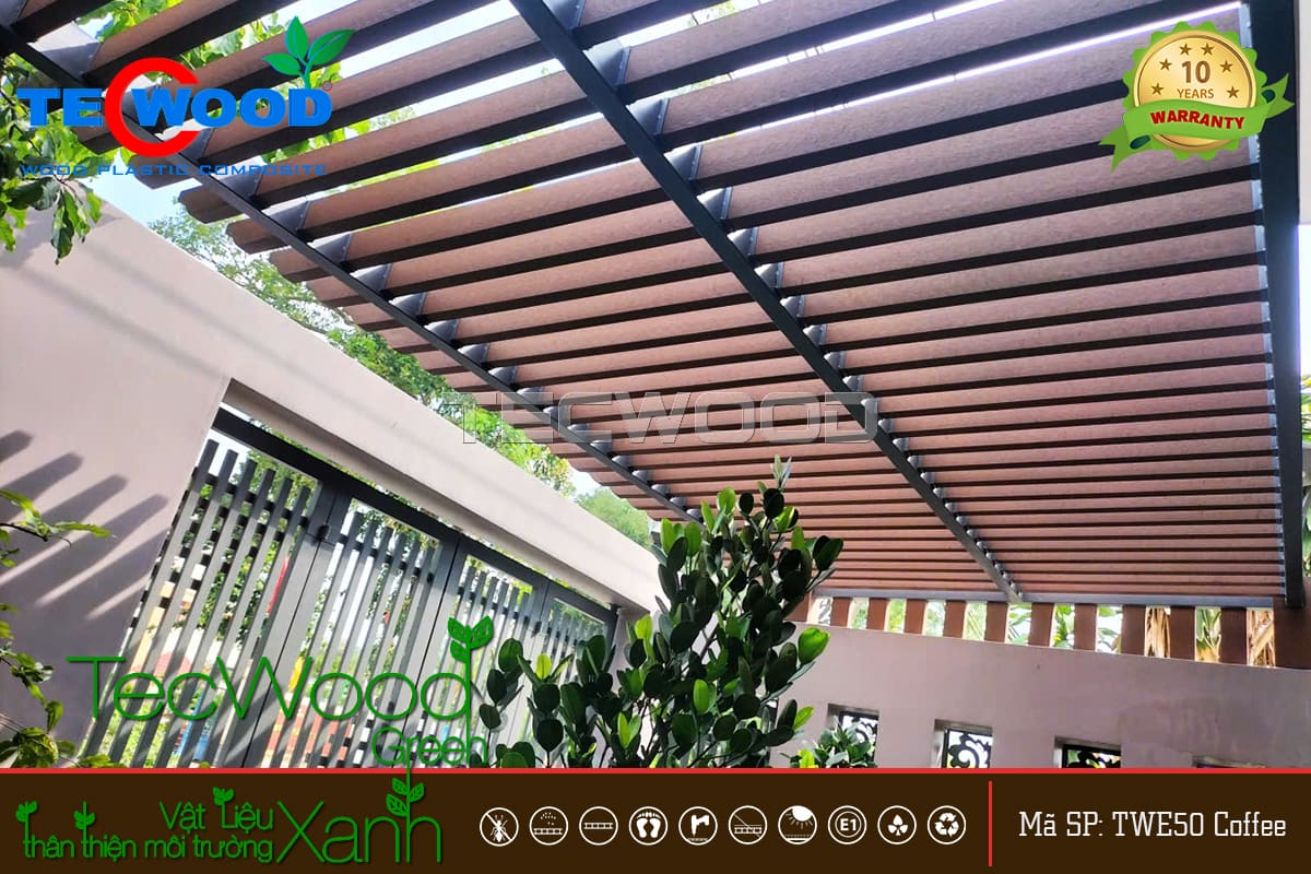 Hệ lam che nắng làm mát nhà phố