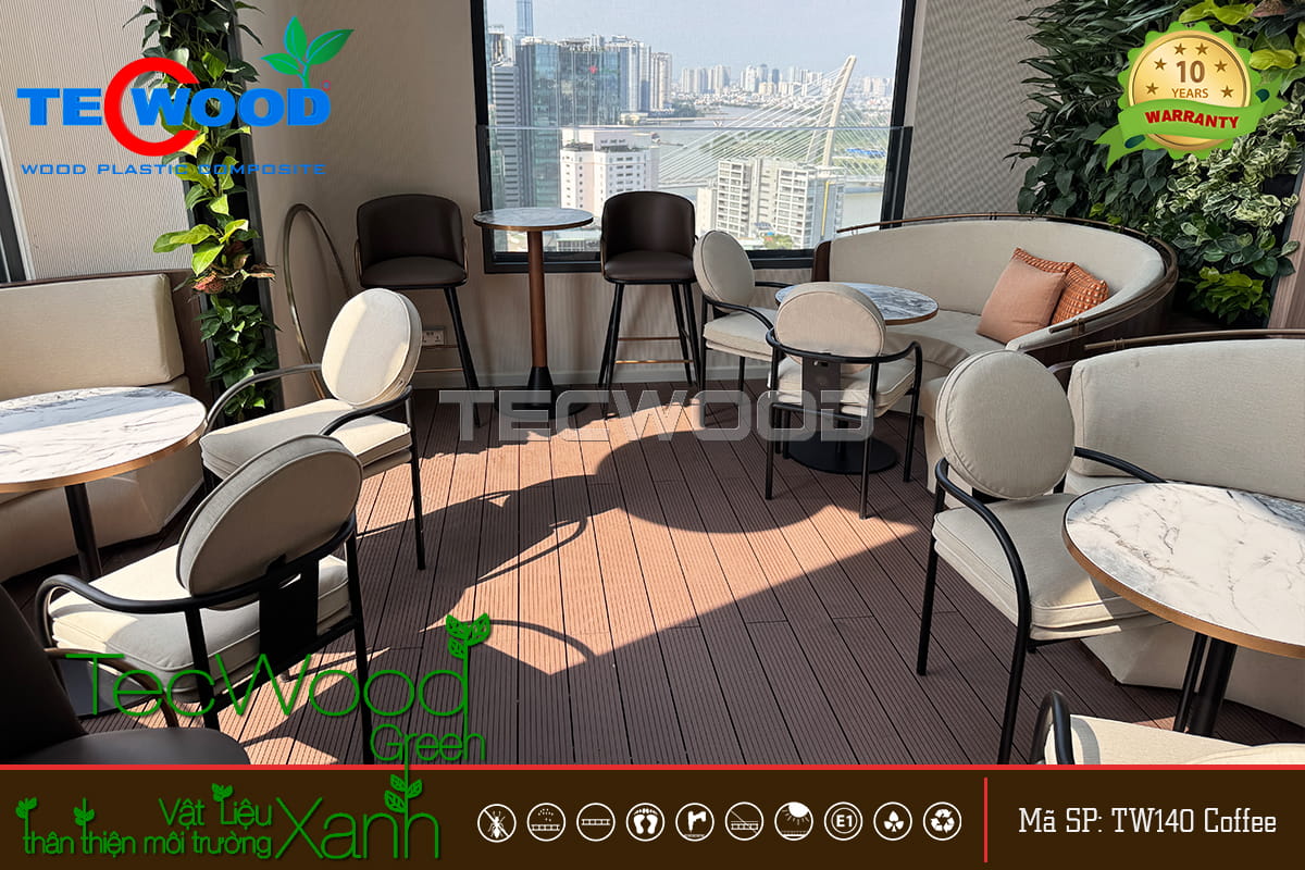 Không gian khu vực quầy bar của khách sạn Sheraton