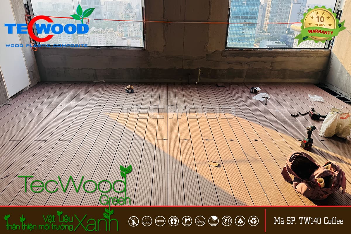 Công trình lát sàn gỗ nhựa tại khách sạn Sheraton Quận 1