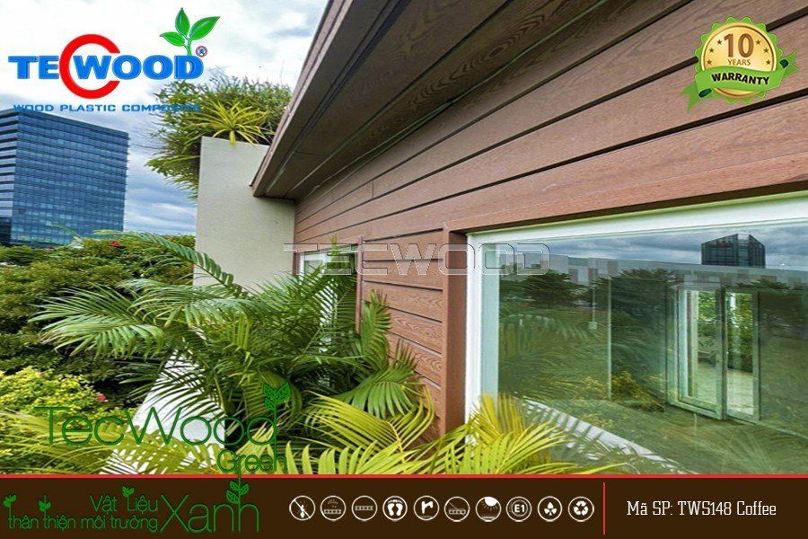 Tấm ốp tường vân gỗ 3D