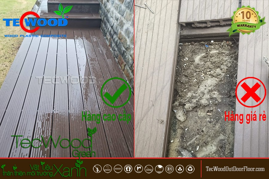 So sánh sàn gỗ giá rẻ và sàn gỗ cao cấp