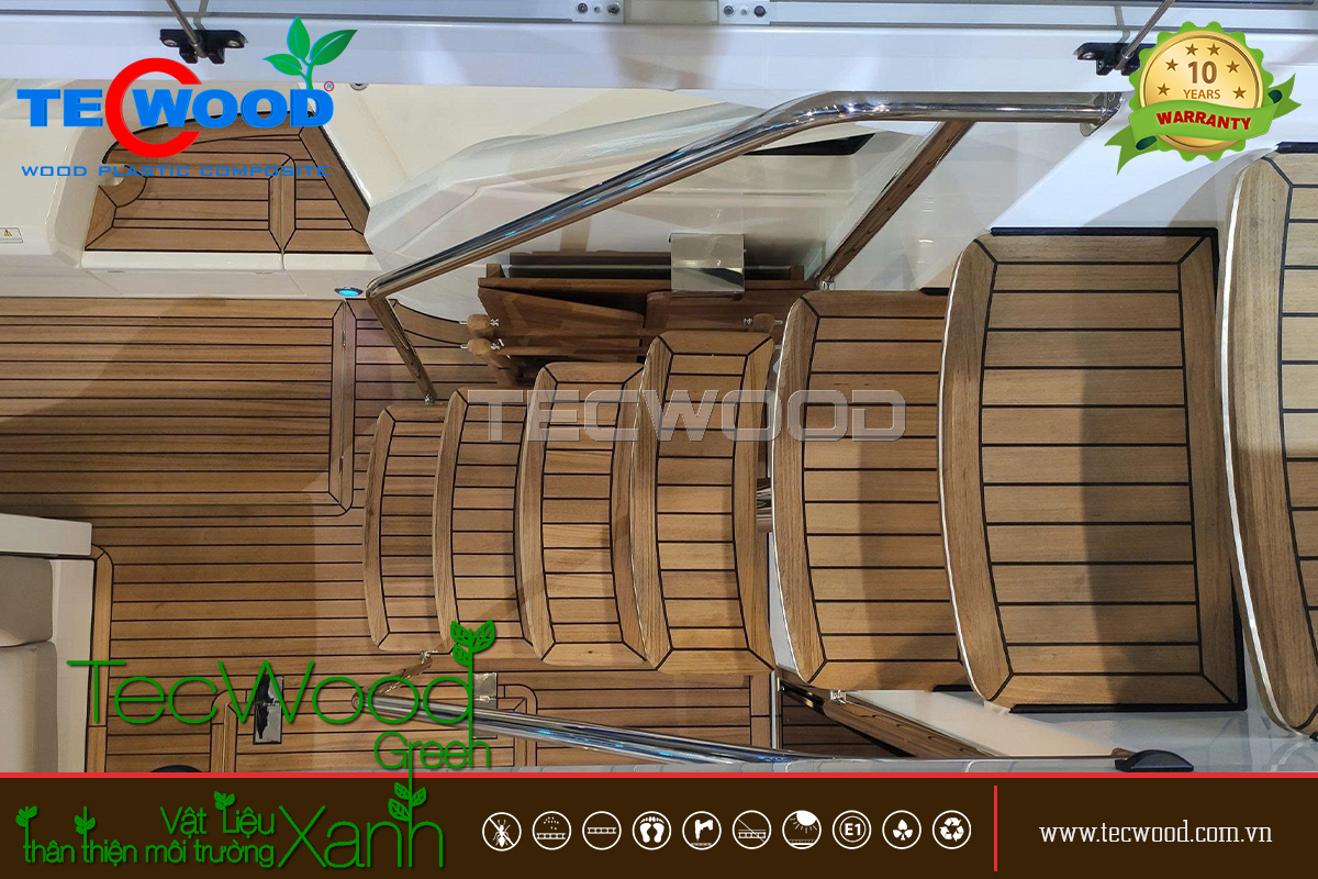 Tấm lót sàn du thuyền sang trọng