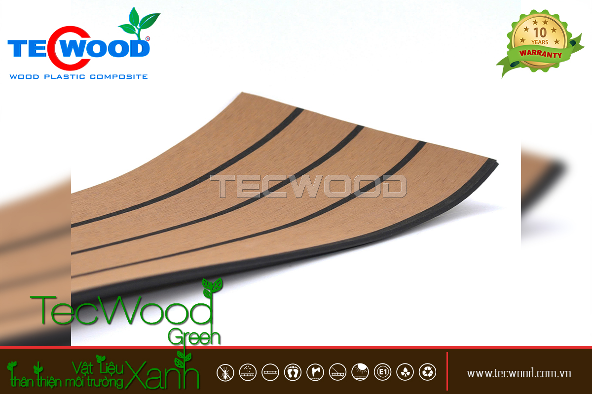 Vật liệu lót sàn nhựa PVC cho du thuyền