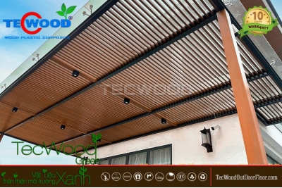 5 mẫu mái che sân thượng hiện đại cho nhà phố 2026