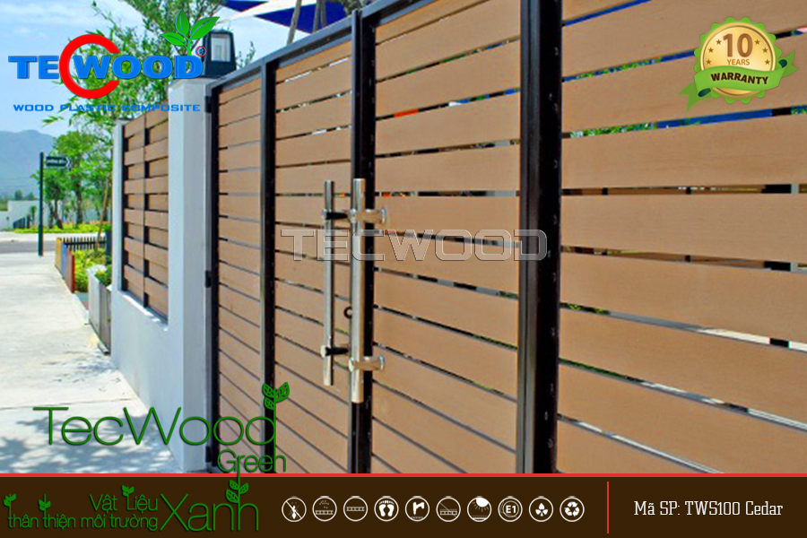 Hàng rào gỗ nhựa là sản phẩm mang tính thẩm mỹ cao, bền đẹp, dễ dàng lắp đặt và bảo trì. Với màu sắc và hoa văn đa dạng, sản phẩm là lựa chọn tốt cho việc trang trí khu vườn, ban công, sân thượng hay công trình xây dựng. Xem hình ảnh để tìm hiểu thêm về sản phẩm này.