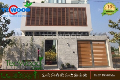 Cổng gỗ nhựa composite hay sắt, gỗ tự nhiên nên chọn loại nào?