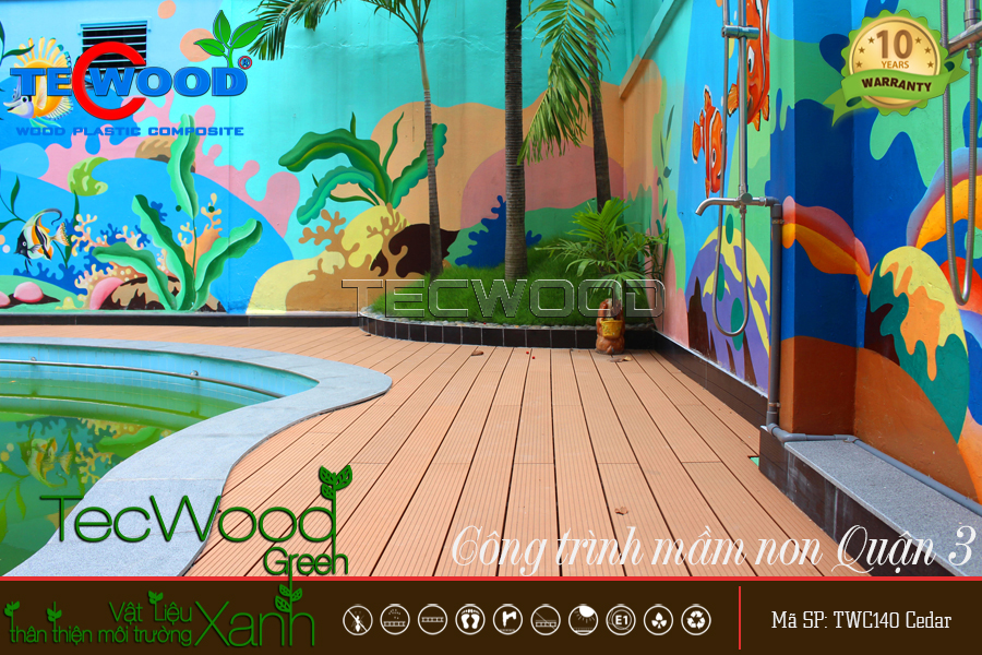 Sàn gỗ TecWood TWC140-Cedar