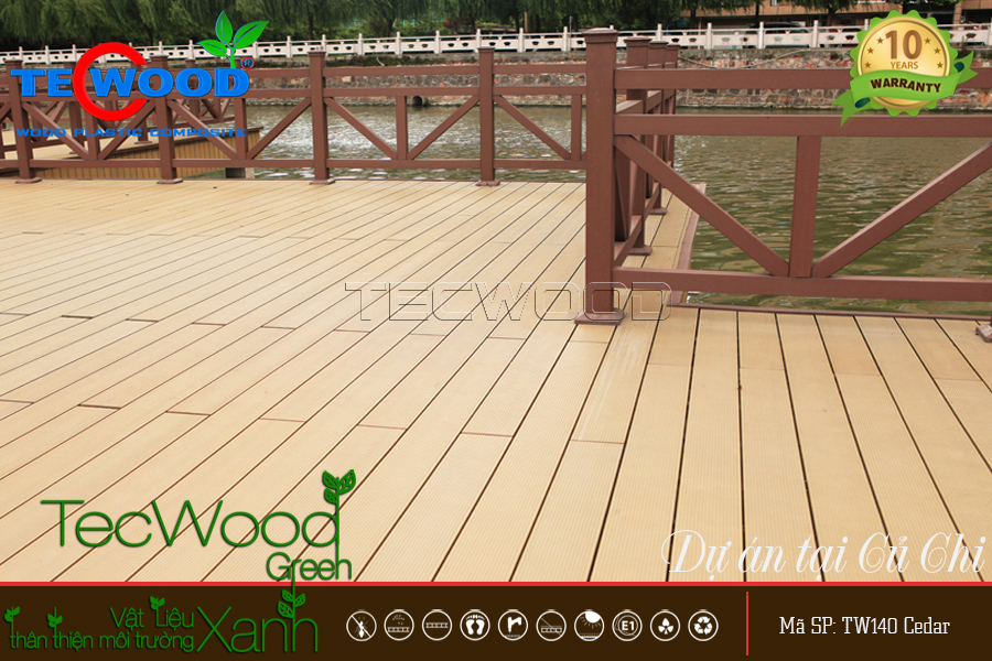 Sàn gỗ TecWood TW140-Cedar