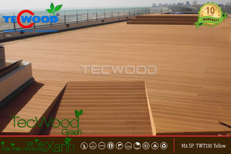 Sàn gỗ TecWood TWT138-Yellow