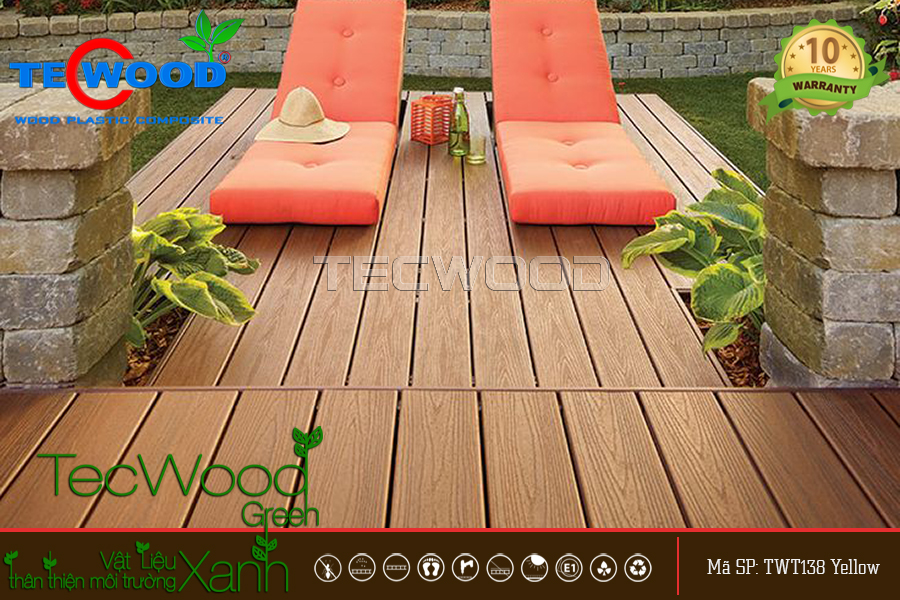 Sàn gỗ TecWood TWT138-Yellow