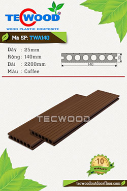 Sàn gỗ TecWood TWA140-Coffee