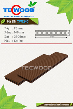 Sàn gỗ TecWood TWC140-Coffee