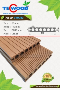 Sàn gỗ nhựa composite TWA140-Cedar