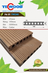 Sàn gỗ TecWood TWC140-Cedar