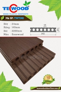 Sàn gỗ TecWood TWT140-Rose Wood