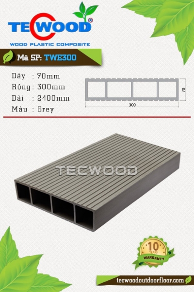 Thanh lam TecWood TWE300-Grey