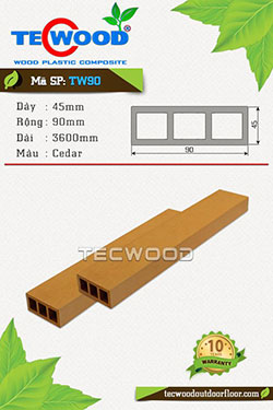 Thanh lam TecWood TW90-Cedar