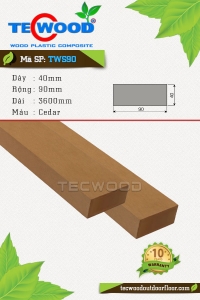 Thanh lam TecWood TWS90-Cedar