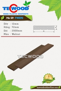 Thanh lam gỗ nhựa TWZ72-Walnut