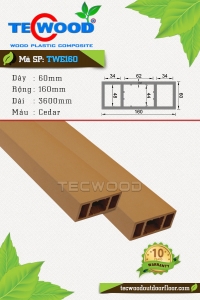 Lam gỗ nhựa TecWood TWE160