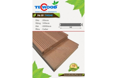 Sàn gỗ thanh đặc thương hiệu TecWood